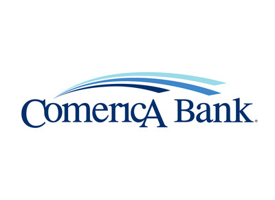 Comerica Bank logo, a symbol of financial strength and corporate responsibility.