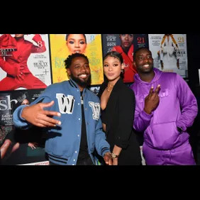 Desi Banks at Sheen Magazine Cover Release Party