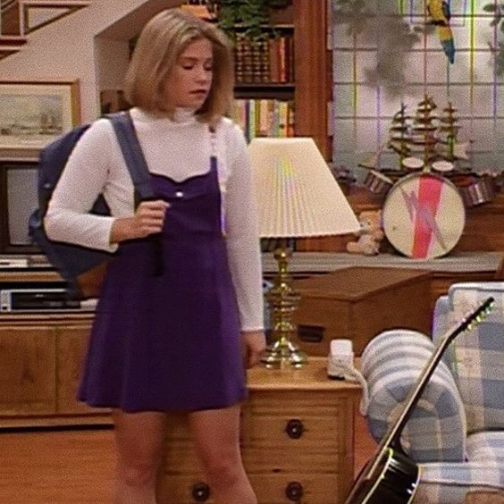 DJ Tanner Full House 90s Fashion Clueless Style