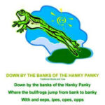 Down by the banks of the hanky panky song sheet cover