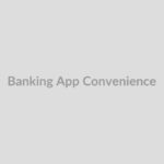 Smiling woman using a banking app on her phone