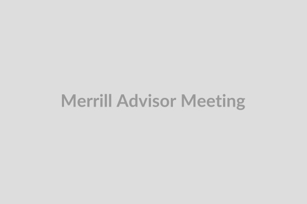 Man meeting with Merrill advisor