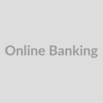 Person using online banking on a laptop