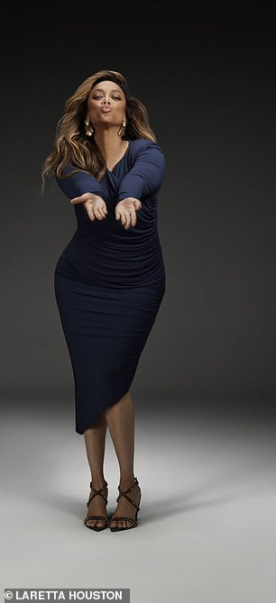 Past struggles: Tyra has been open about her weight battle