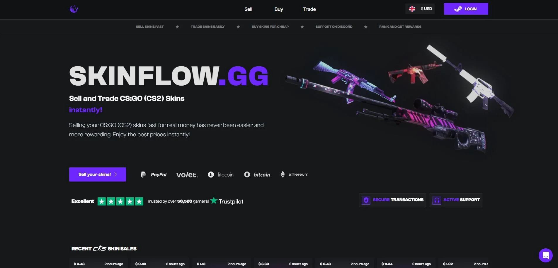 Withdrawal Page